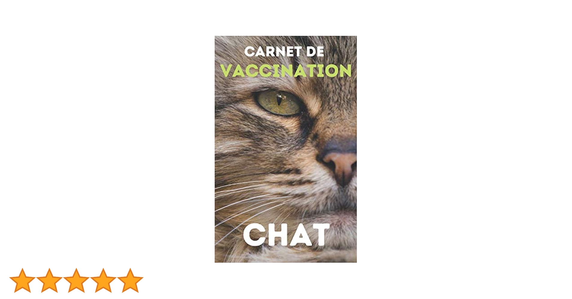 Carnet Vaccination Chat Unite prix