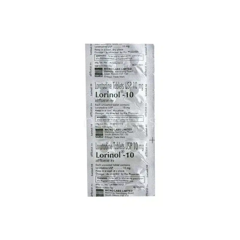 Lorinol Cpr 10Mg Bt10 prix